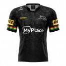 Penrith Panthers Mens Dark Training Rugby Jersey 2024
