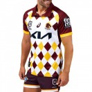 Brisbane Broncos Mens Heritage Rugby Jersey 2024