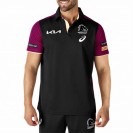 Brisbane Broncos Mens Media Rugby Polo 2024