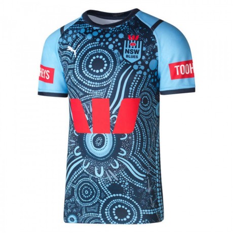 NSW Blues Mens Indigenous Rugby Jersey 2024