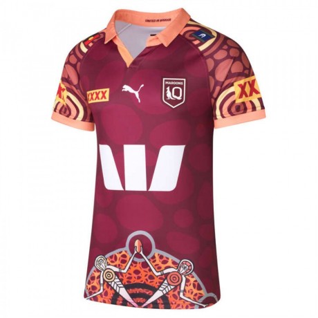 QLD Maroons Mens Indigenous Rugby Jersey 2024