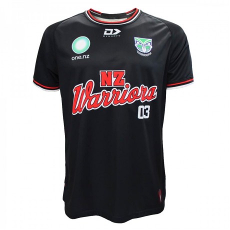 Warriors Mens Warm Up Rugby Tee 2024