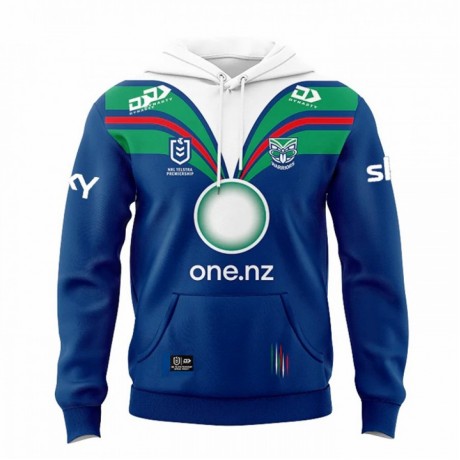 New Zealand Warriors Mens Home Rugby Hoodie 2024