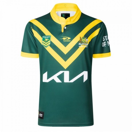 Australian Kangaroos Mens Home Rugby Jersey 2024