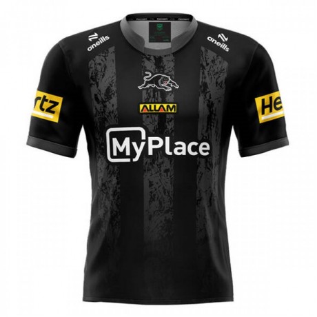 Penrith Panthers Men's Dark Training Rugby Jersey 2025