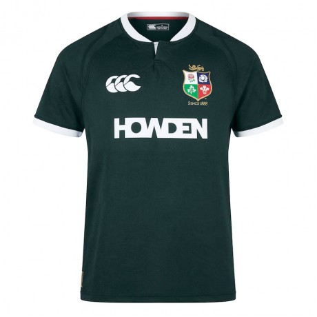 British And Irish Lions Dark Green Training Rugby Jersey 2025