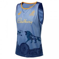 Wallabies Men's Tour Training Rugby Singlet 2025