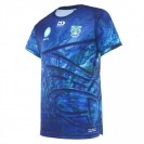 New Zealand Warriors Mens Warm Up Paua Rugby Tee 2025