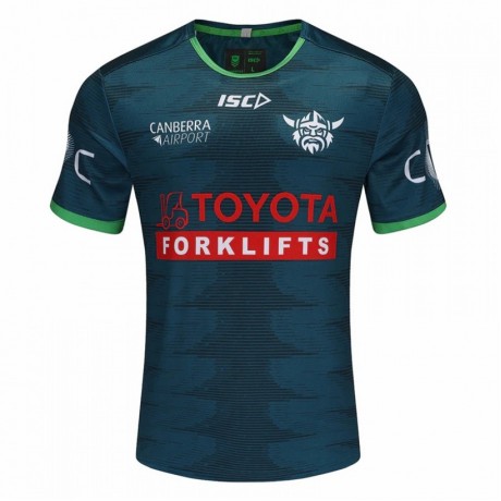 Canberra Raiders Mens Mens Jungle Training Rugby Tee 2025