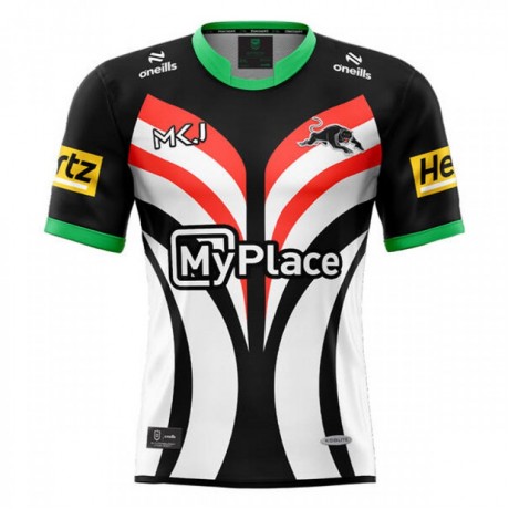 Penrith Panthers Men's Warm Up Rugby Tee 2025