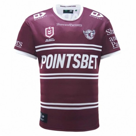 Manly Warringah Sea Eagles Men's Home Rugby Jersey 2023
