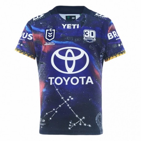 North Queensland Cowboys Men's Indigenous Rugby Jersey 2025
