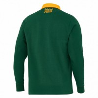 South Africa Springboks Mens Long Sleeve Pique Rugby Polo 2025