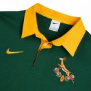 South Africa Springboks Mens Long Sleeve Pique Rugby Polo 2025