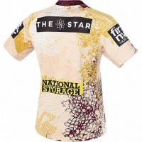 Brisbane Broncos Mens Indigenous Rugby Jersey 2025