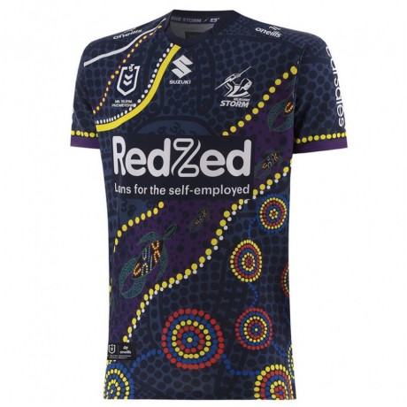 Melbourne Storm Mens Indigenous Rugby Jersey 2025