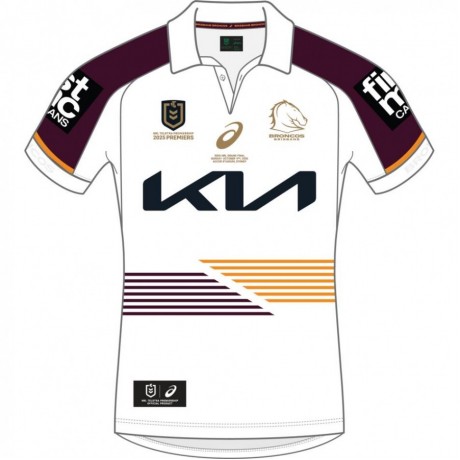 Brisbane Broncos Men's NRL Premiers Rugby Jersey 2025