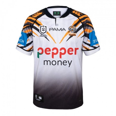 Wests Tigers Mens Away Rugby Jersey 2026