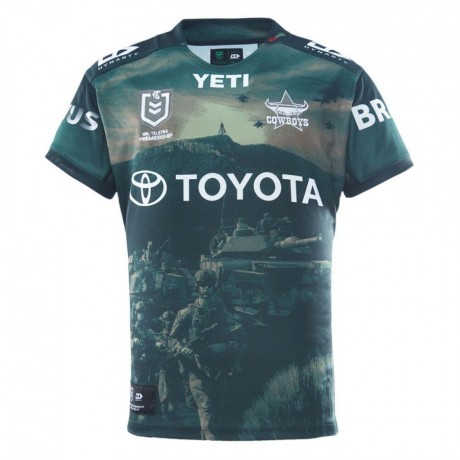 North Queensland Cowboys Men's Defence Jersey 2026