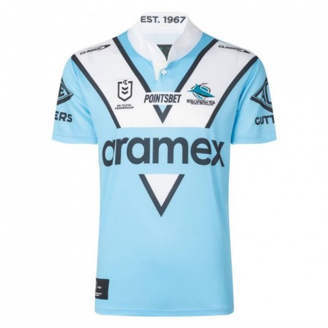 Cronulla-Sutherland Sharks Men's Heritage Rugby Jersey 2023