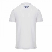 France RWC Mens Cotton White Rugby Polo 2023