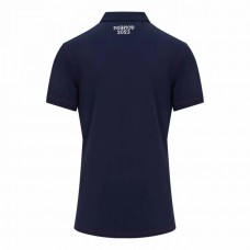 France RWC Mens Cotton Navy Rugby Polo 2023