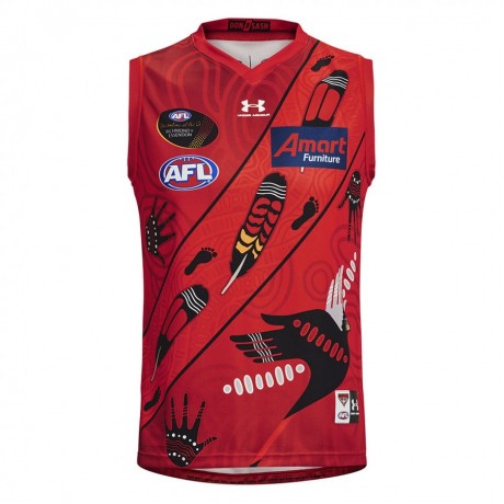 2021 Essendon Under Armour Mens Dreamtime Guernsey