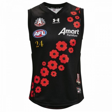 Essendon Bombers Men's ANZAC Guernsey 2022