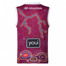 AFL Brisbane Lions Mens Indigenous Guernsey 2022