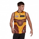 AFL Hawthorn Hawks Mens Indigenous Guernsey 2022