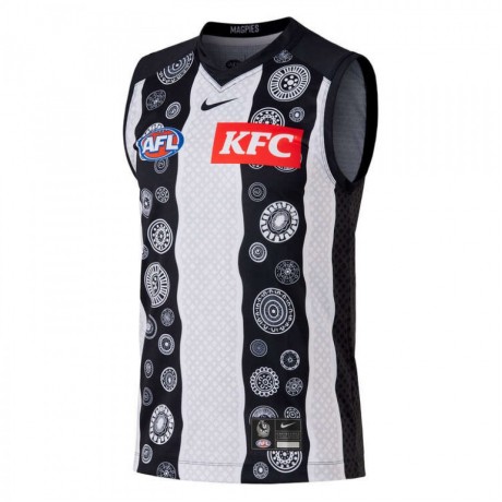 Collingwood Magpies AFL Mens Indigenous Guernsey 2023