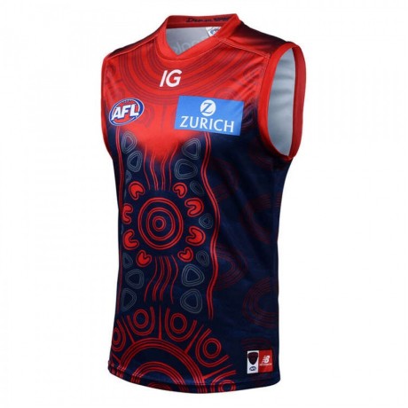 Melbourne Demons AFL Mens Indigenous Guernsey 2023