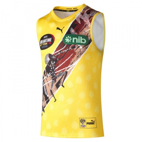 Richmond Tigers AFL Mens Dreamtime Guernsey 2023
