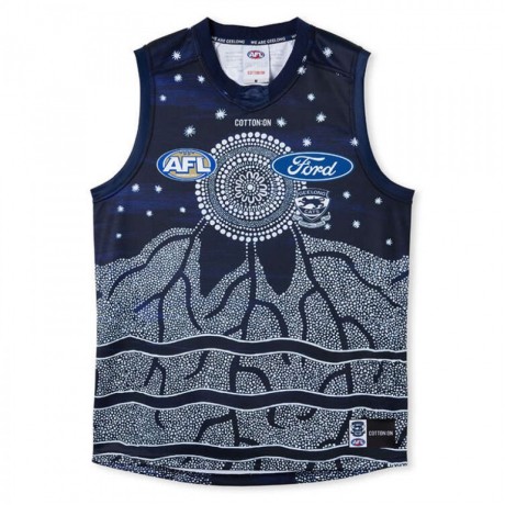 Geelong Cats AFL Mens Indigenous Guernsey 2023