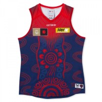 Melbourne Demons Mens Season 8 AFLW Indigenous Guernsey