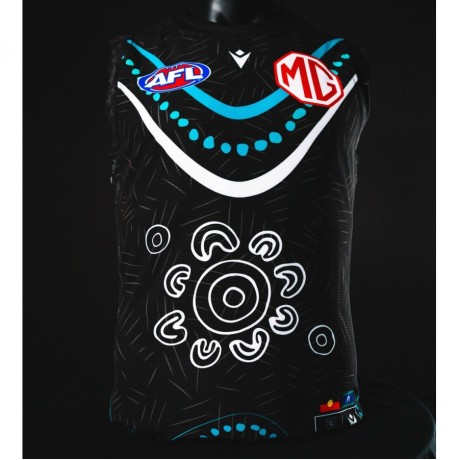 Port Adelaide Mens First Nations AFL Guernsey 2024