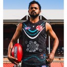 Port Adelaide Mens First Nations AFL Guernsey 2024